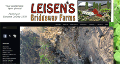 Desktop Screenshot of leisensbridgewayfarms.com